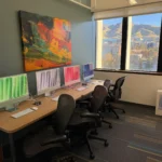 Photo of one of our furnished laboratory workspaces for undergraduate students!